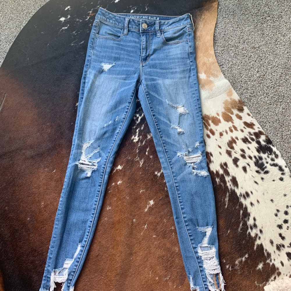 Super stretch American Eagle jegging